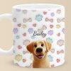 My Cat Is My Therapist - Dog & Cat Personalized Custom 3D Inflated Effect Printed Mug - Gift For Pet Owners, Pet Lovers