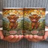My Cow Stained Glass Landscape - Personalized Custom Coffee Mug - KID530_MG