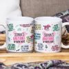My Daily Bible Affirmations - Personalized White Edge-to-Edge Mug