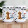 My Dog Ate My Lesson Plan Funny Gift For Teacher Back To School - Personalized Mug