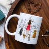 My Dogs Eat My Money And It To Poo, Dad Mom Pet Lover Personalized Coffee Mug White Mug, Gift For Dad Mom