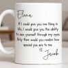 My Eyes Show How Special You Are - Personalized Custom Coffee Mug - CPL1296_MG