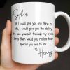 My Eyes Show How Special You Are - Personalized Custom Coffee Mug - CPL1296_MG