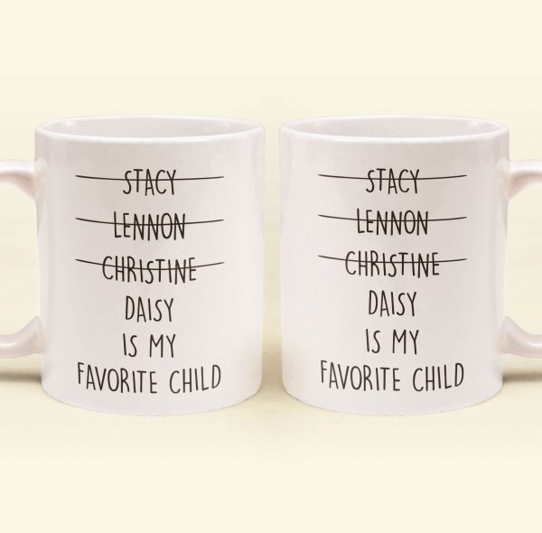 My Favorite Child - Personalized Mug