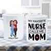 My Favorite Daughter Son Call Me Mom By Custom Occupation Firefighter, Nurse, Police Officer, Teacher Personalized Mug