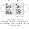 My Favorite Mother in Law Gave Me This Mug Coffee Mug Funny Gift for Mother in Law