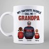 My Favorite People Call Me Dad Grandpa Personalized Mug