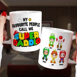 My Favorite People Call Me Super Dad 03HTTI150523HA Personalized Mug