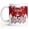My Favorite People Called Me Grandma Christmas Mug - Personalized Custom Coffee Mug - GRM096_MG