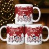 My Favorite People Called Me Grandma Christmas Mug - Personalized Custom Coffee Mug - GRM096_MG