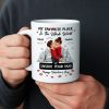 My Favorite Place in the Whole World is Inside Your Hug - Personalized Mug - Sentimental Couple Gift for Him