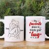My Favorite Place Is Inside Your Hug Personalized Mug, Couple Mug