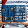 My Favorite Police Officer Calls Me Dad With Police Badge - Personalized Custom Coffee Mug - DAD273_MG