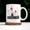 My Favorite Thing Romantic Cartoon Couple Mug - Personalized Custom Coffee Mug - CPL257_MG
