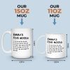 My Five Moods - Friend Personalized Custom Mug - Christmas Gift, Retirement Gift For Best Friends, Coworkers, Work Friends, Colleagues