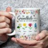 My Grandkids Make My Life More Grand - Personalized White Edge-to-Edge Mug - Gift For Grandma, Grandpa, Kids, Family HH01