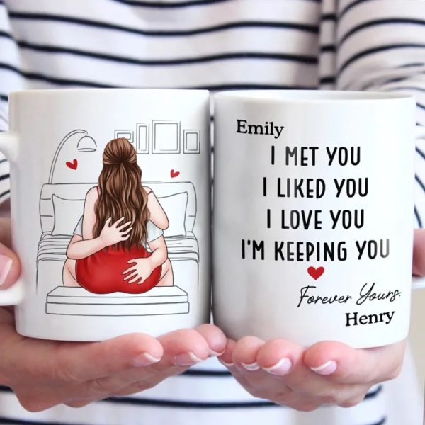 My Heart Found Its Match In You - Couple Personalized Custom Mug - Gift For Husband Wife, Anniversary