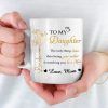 My Heart Is Always With You - Family Personalized Custom Mug - Mother's Day, Gift For Mom, Daughter