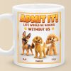 My Kid Has Four Paws And Endless Energy - Dog Personalized Custom Mug - Gift For Pet Owners, Pet Lovers