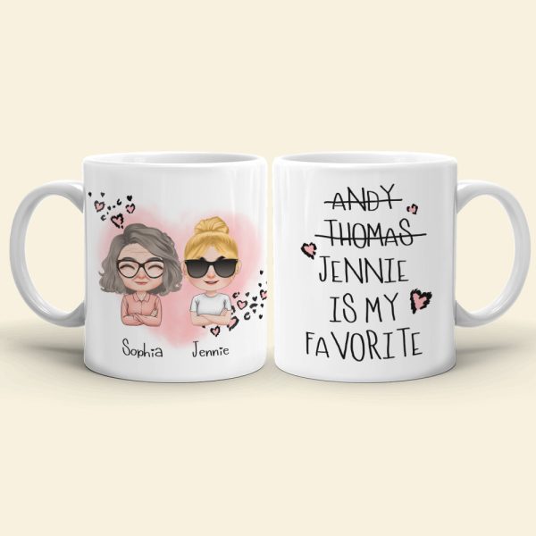 My Kid Is My Favorite - Personalized Mug - Mother's Day Gift - Gift For Mom