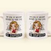 My Level Of Sarcasm Depends On Your Level Of Stupidity - Personalized Mug