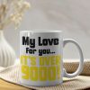 My Love For You-01dnpo150623hh Personalized Coffee Mug
