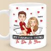 My Love For You Reaches Beyond Measure - Couple Personalized Custom 3D Inflated Effect Printed Mug - Gift For Husband Wife, Anniversary