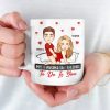 My Love For You Reaches Beyond Measure - Couple Personalized Custom 3D Inflated Effect Printed Mug - Gift For Husband Wife, Anniversary