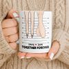 My Love For You Will Never SAG, Mugshot Chart Design - Personalized Custom Coffee Mug - CPL1284_MG