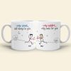 My Love Will Always Be You, Gift For Couple, Personalized Mug, Stick Couple Coffee Mug. Couple Gift