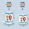 My Mom Is The Greatest Of All Time - Family Personalized Custom Mug - Gift For Mom