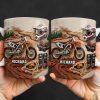 My Moto Enthusiast With Motorcycle And Gear - Personalized Custom Coffee Mug - HOB097_MG