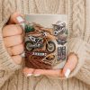 My Moto Enthusiast With Motorcycle And Gear - Personalized Custom Coffee Mug - HOB097_MG
