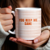 My Peace Of Mind - Friend Mug - Gift For Best Friends, Sisters, Family Members, Coworkers