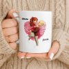 My Person My Love My Forever, Heart And Couple Design - Personalized Custom Coffee Mug - CPL1310_MG