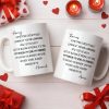 My Person, My Love, My Forever Romantic Quote - Personalized Custom Coffee Mug - CPL1200_MG