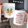 My Soulmate Always & Forever, Personalized White Mug, Beach Couple, Gift For Couple