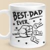 My Team, My Pride, My Kids - Family Personalized Custom 3D Inflated Effect Printed Mug - Father's Day, Gift For Dad, Grandpa