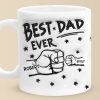 My Team, My Pride, My Kids - Family Personalized Custom 3D Inflated Effect Printed Mug - Father's Day, Gift For Dad, Grandpa