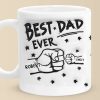 My Team, My Pride, My Kids - Family Personalized Custom 3D Inflated Effect Printed Mug - Father's Day, Gift For Dad, Grandpa
