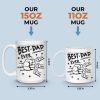 My Team, My Pride, My Kids - Family Personalized Custom 3D Inflated Effect Printed Mug - Father's Day, Gift For Dad, Grandpa