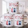 My Valentine Has Wings Angel Wings Design - Personalized Custom Coffee Mug - CPL1367_MG