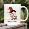 My Wife Is The Most Amazing Butt, Gift For Wife, Personalized Mug, Funny Couple Mug