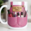 Nail Tech Essential Tools Design - Personalized Custom Coffee Mug - JBS088_MG