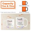 Name Definition With Feminine Wildflower - Personalized Mug