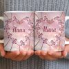 Nana, Heart Stained Glass - Personalized Custom Coffee Mug - GRM112_MG