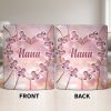 Nana, Heart Stained Glass - Personalized Custom Coffee Mug - GRM112_MG
