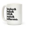 Nandor & Nadja & Laszlo & Colin & Guillermo Coffee Mug