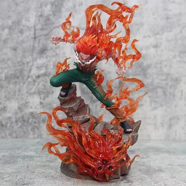 Naruto Might Guy Figure Ten Years of Shinobi Anime Action Figure