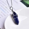 Natural Amethyst Crystal Point Pendant: Diy Jewelry Gift